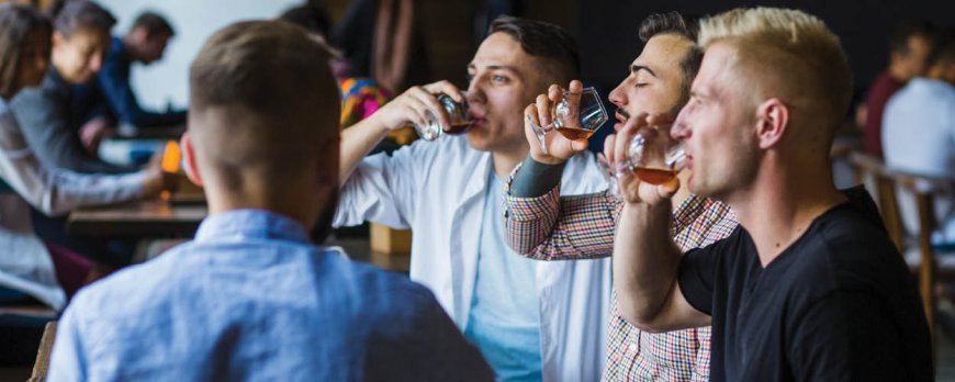 What is a high risk drinker?